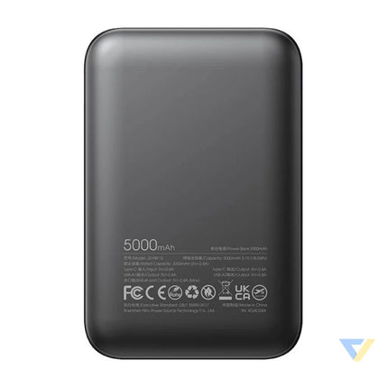 Joyroom Powerbank JR PBF13; 2.4A LED 5000mAh (black) Powerbanks