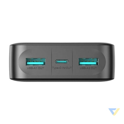 Joyroom Powerbank JR PBF14 2.4A LED; 20000mAh (black) Powerbanks