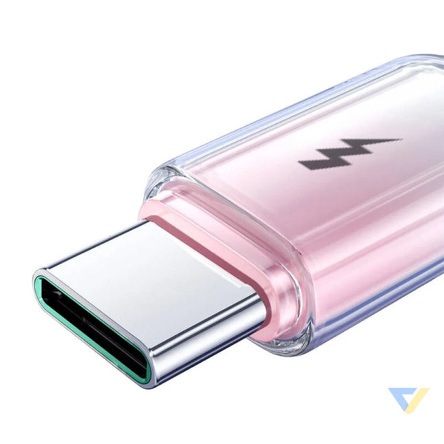 Joyroom S A42 3A USB A USB C Cable 1.2m biały USB to USB C