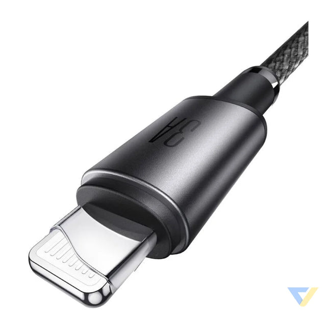 Joyroom S A50 Unlimited 3A USB Lightning cable 1.2m gray USB C to Lightning