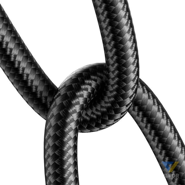 Joyroom SY A09 AUX extension cable 3.5mm mini jack female to 3.5mm mini jack male braided 1.2m (black) Audio cables