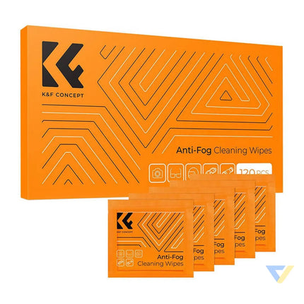 K&F Concept KF08.036 10x15 cm moistened lens/glasses cleaning wipes 120 pcs. Other