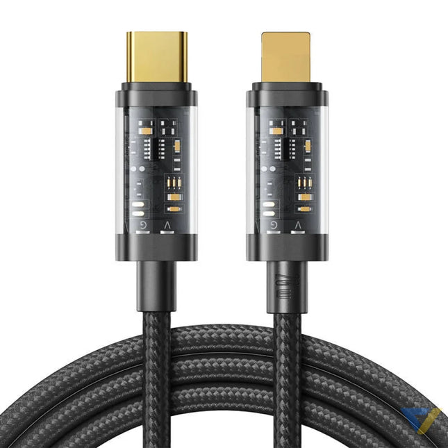 Kabel do USB C Lightning 20W 1.2m Joyroom S CL020A12 (czarny) Combo Cables