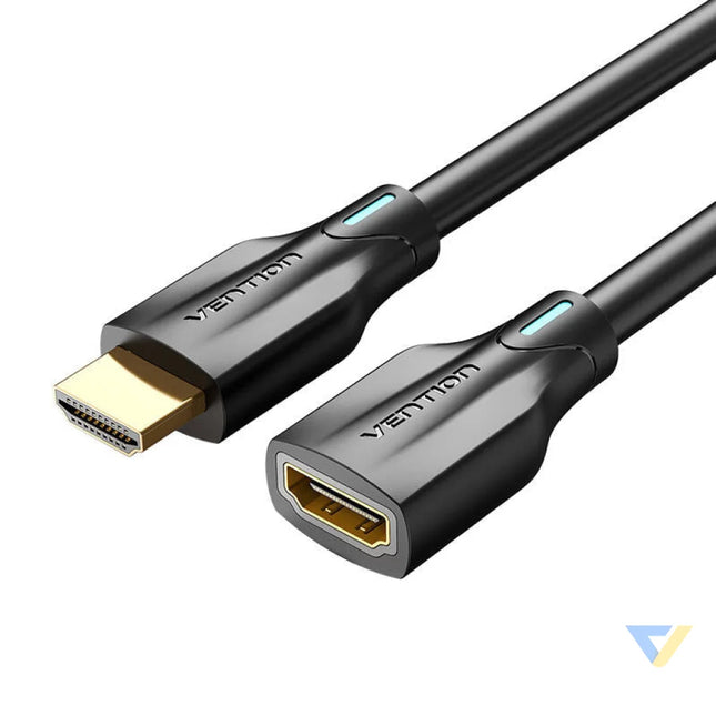 Kabel Przedłużający HDMI 2.1 Vention AHBBG 1,5m 8K 60Hz/ 4K 120Hz Czarny Video cables