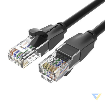 Kabel sieciowy UTP CAT6 Vention IBEBJ RJ45 Ethernet 1000Mbps 5m czarny Network cables