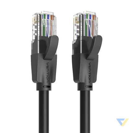 Kabel sieciowy UTP CAT6 Vention IBEBJ RJ45 Ethernet 1000Mbps 5m czarny Network cables