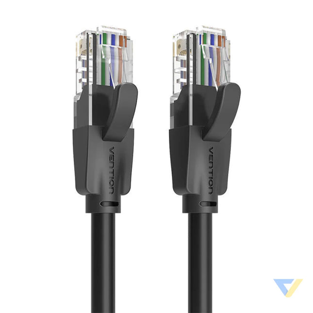 Kabel sieciowy UTP CAT6 Vention IBEBJ RJ45 Ethernet 1000Mbps 5m czarny Network cables
