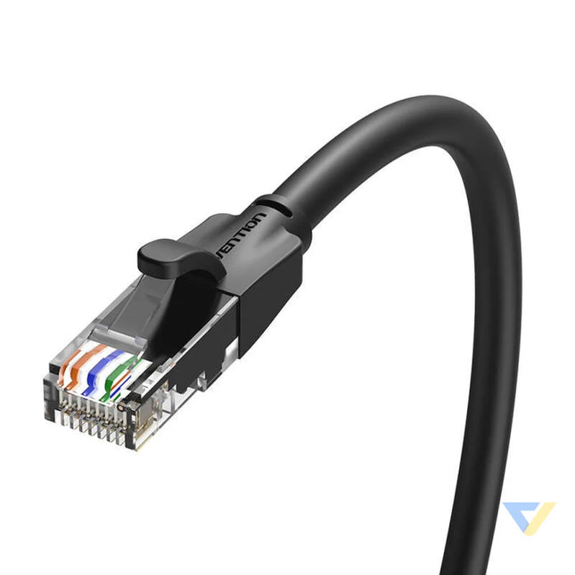 Kabel sieciowy UTP CAT6 Vention IBEBK RJ45 Ethernet 1000Mbps 8m czarny Network cables