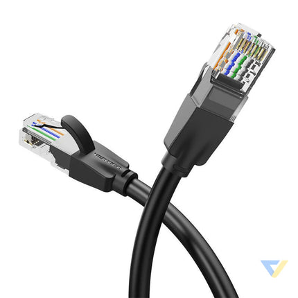 Kabel sieciowy UTP CAT6 Vention IBEBN RJ45 Ethernet 1000Mbps 15m czarny Network cables
