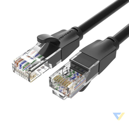 Kabel sieciowy UTP CAT6 Vention IBEBN RJ45 Ethernet 1000Mbps 15m czarny Network cables