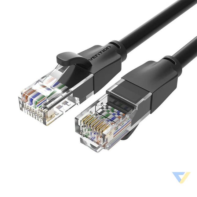 Kabel sieciowy UTP CAT6 Vention IBEBN RJ45 Ethernet 1000Mbps 15m czarny Network cables