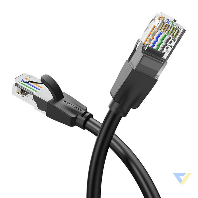 Kabel sieciowy UTP CAT6 Vention IBEBU RJ45 Ethernet 1000Mbps 35m czarny Network cables