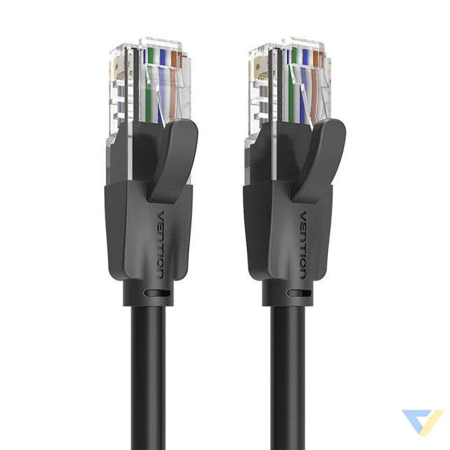 Kabel sieciowy UTP CAT6 Vention IBEBU RJ45 Ethernet 1000Mbps 35m czarny Network cables