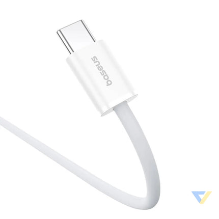 Kabel szybkiego ładowania USB C do USB C Baseus Superior 2 100W 2m (biały) USB C to USB C