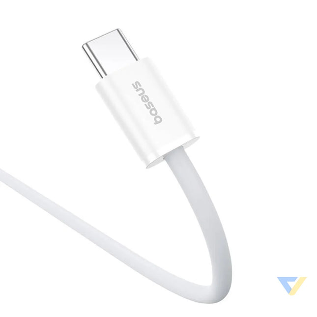 Kabel szybkiego ładowania USB C do USB C Baseus Superior 2 100W 2m (biały) USB C to USB C