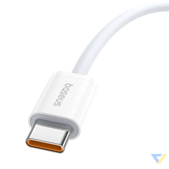 Kabel szybkiego ładowania USB C do USB C Baseus Superior 2 100W 2m (biały) USB C to USB C