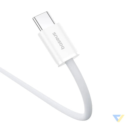 Kabel szybkiego ładowania USB C do USB C Baseus Superior 2 100W 2m (biały) USB C to USB C