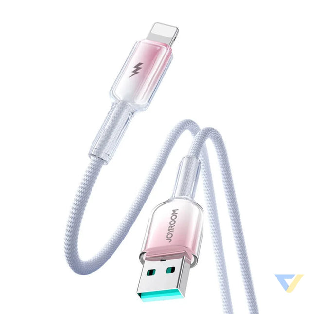 Kabel USB A Lightning Joyroom S A42 3A 1.2m biały USB to Lightning