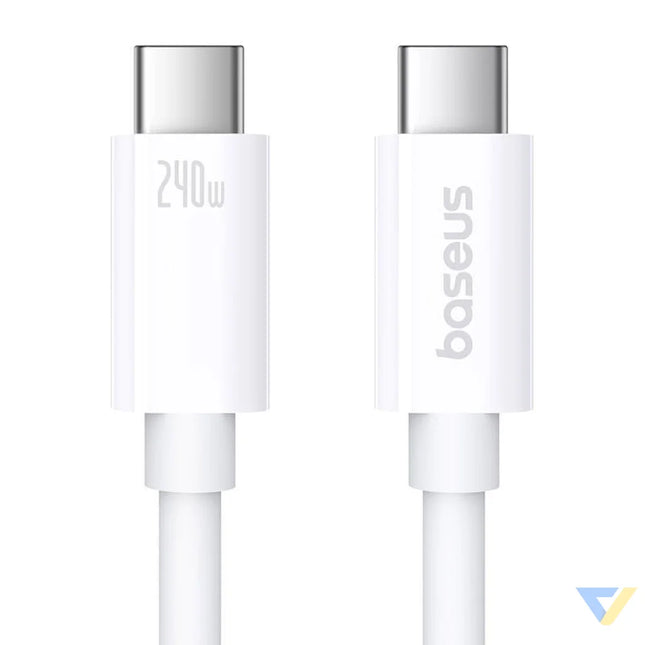 Kabel USB C do USB C Baseus Superior USB4 240W 1m (biały) USB C to USB C