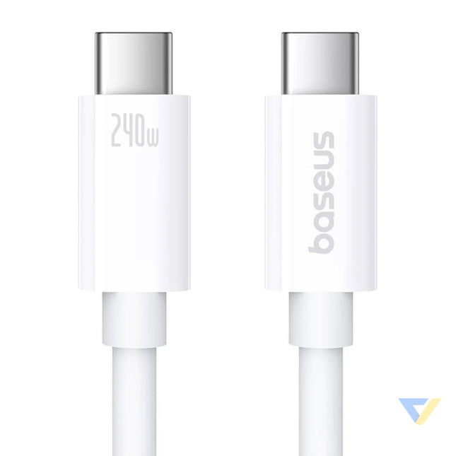 Kabel USB C do USB C Baseus Superior USB4 240W 1m (biały) USB C to USB C