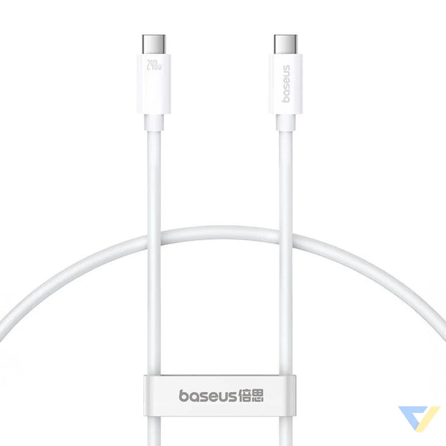 Kabel USB C do USB C Baseus Superior USB4 240W 1m (biały) USB C to USB C