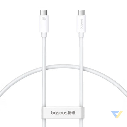 Kabel USB C do USB C Baseus Superior USB4 240W 1m (biały) USB C to USB C