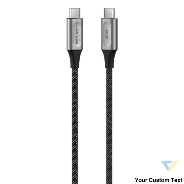 Kabel USB-C EcoFlow RAPID Pro 240W 1,8m Powerbanks