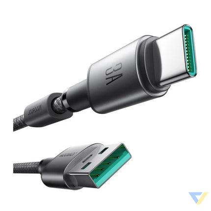 Kabel USB USB C Joyroom S A50 Unlimited 3A 1.2m szary USB to USB C