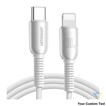 Kabel USB C Lightning Joyroom S A51 30W 1.2m szary USB C to Lightning