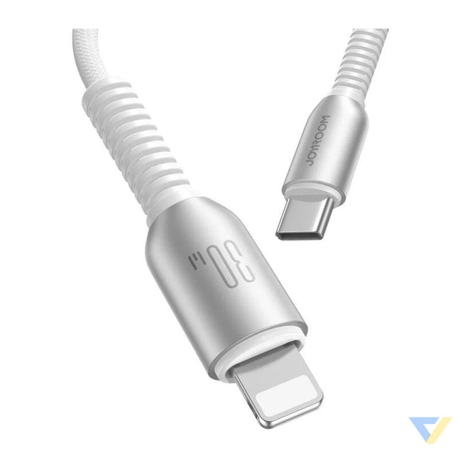 Kabel USB C Lightning Joyroom S A51 30W 1.2m szary USB C to Lightning