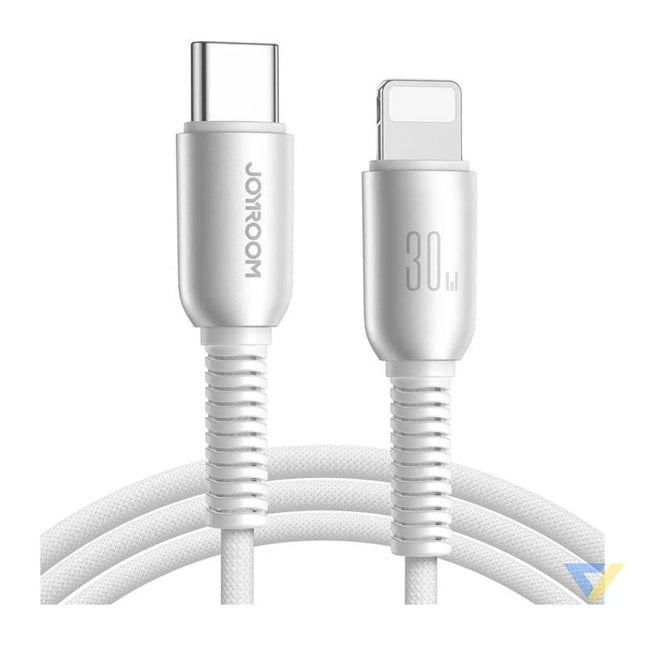 Kabel USB C Lightning Joyroom S A51 30W 1.2m szary USB C to Lightning