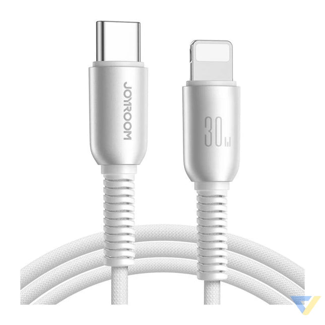 Kabel USB C Lightning Joyroom S A51 30W 1.2m szary USB C to Lightning