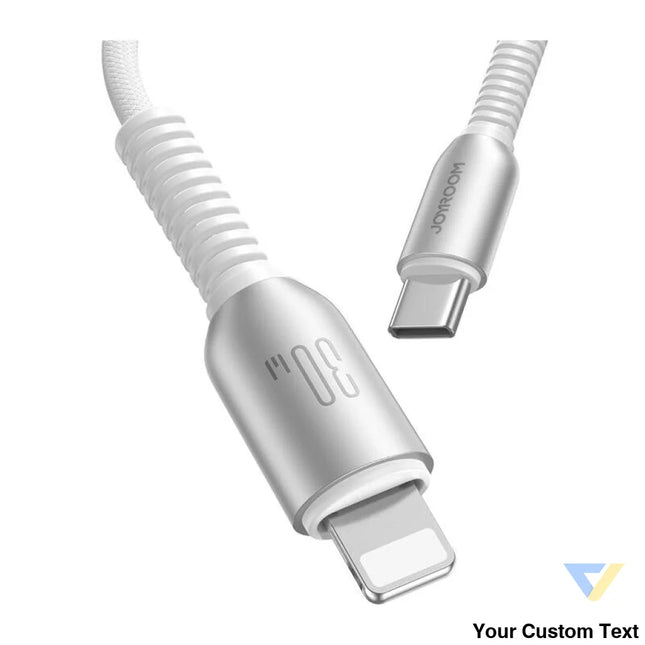 Kabel USB C Lightning Joyroom S A51 30W 1.2m szary USB C to Lightning