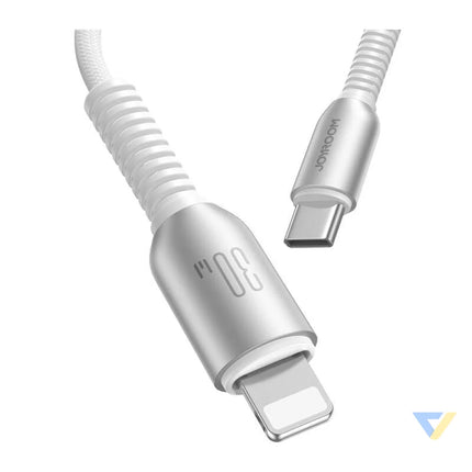 Kabel USB C Lightning Joyroom S A51 30W 1.2m szary USB C to Lightning
