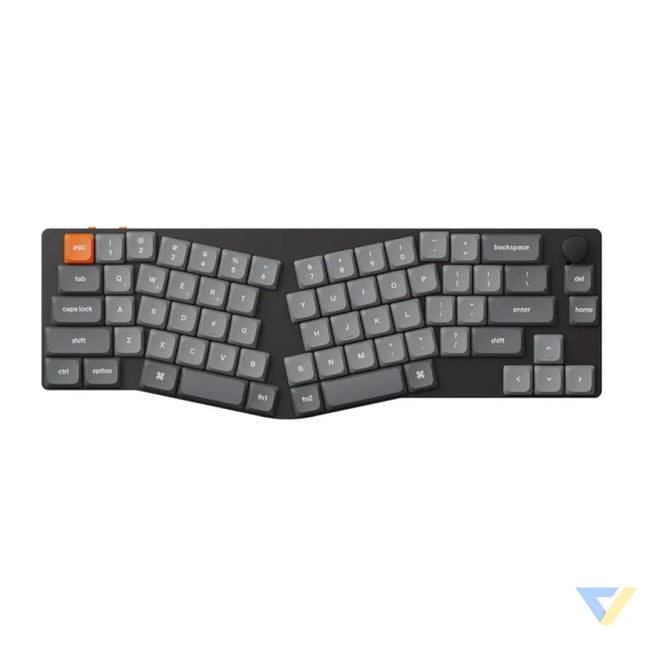 Keychron K11 Max RGB Brown Switch Wireless Low Profile Keyboard (Black) [K11M H3]. Wireless