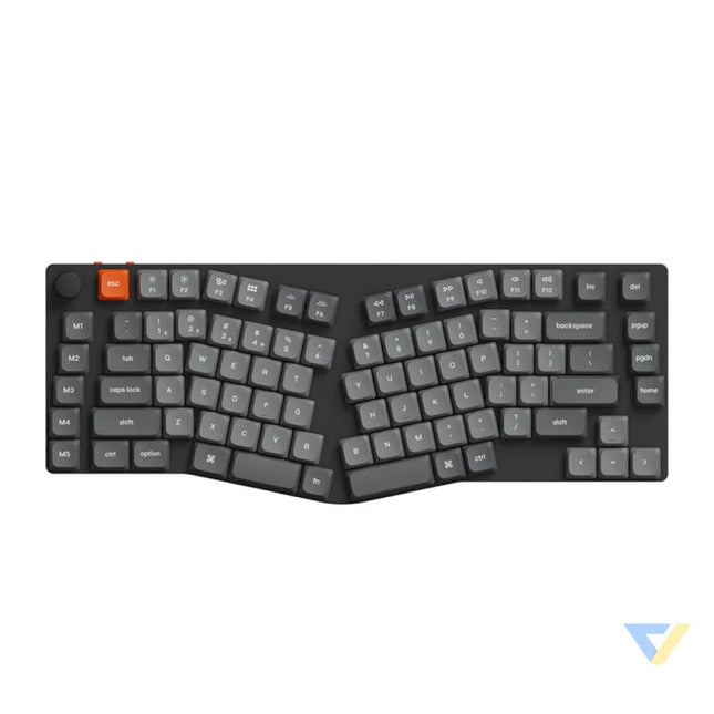 Keychron K15 Max Led Red Switch Wireless Low Profile Keyboard (Black) [K15M A1]. Wireless