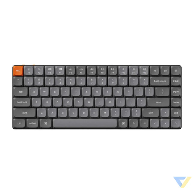 Keychron K3 Max RGB Brown Switch Wireless Low Profile Keyboard (Black) [K3M H3]. Wireless