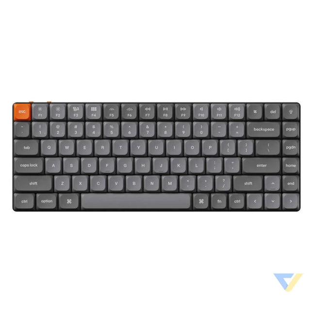 Keychron K3 Max RGB Wireless Mechanical Keyboard Low Profile Red Switch (Black) [K3M H1]. Wireless