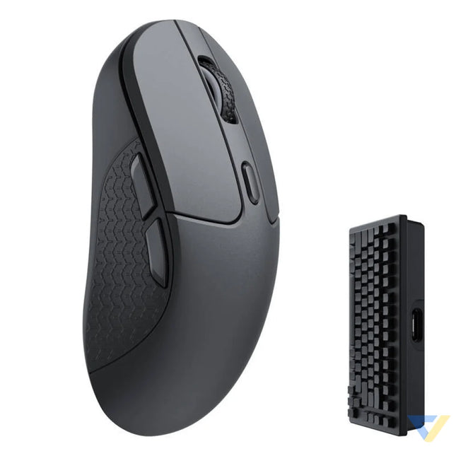 Keychron M3 RGB 4000Hz Wireless Gaming Mouse (Black) [M3 A4]. Wireless
