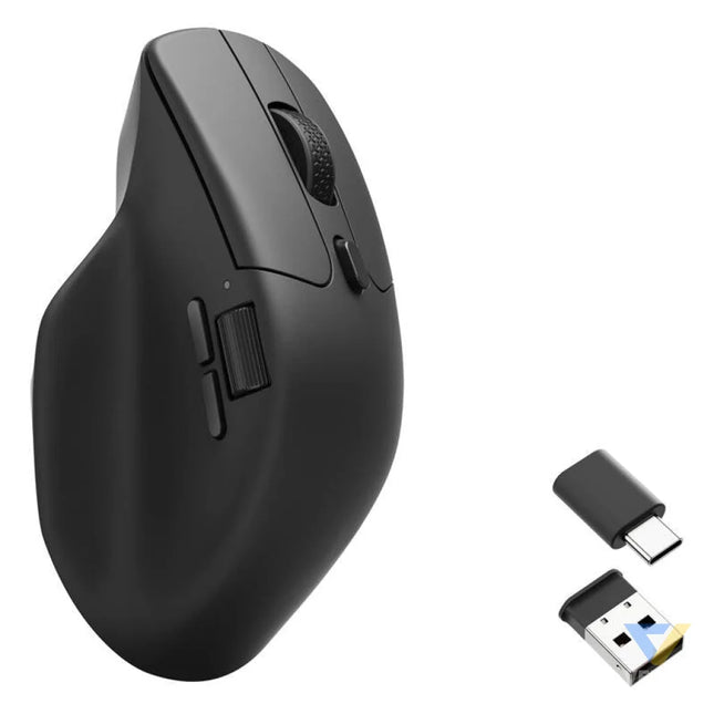 Keychron M6 1000Hz Wireless Gaming Mouse (Black) [M6 A1]. Wireless