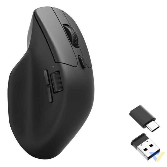 Keychron M6 1000Hz Wireless Gaming Mouse (Black) [M6 A1]. Wireless