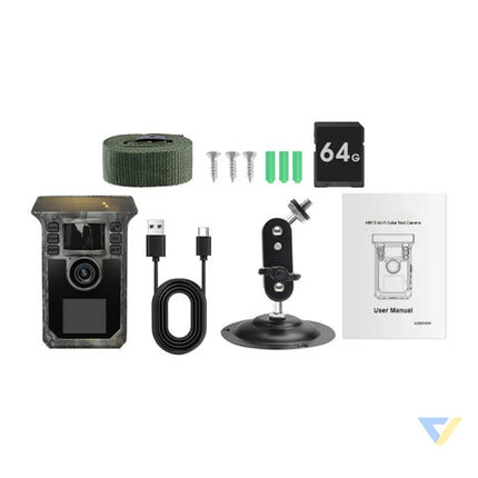 KJK HRIVCAM Solar Panel Photo Camera (HR HC12) Photo traps