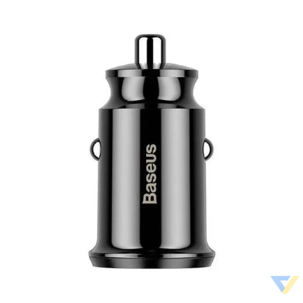 Ładowarka samochodowa Baseus Grain 2x USB 5V 3.1A (czarna) Car chargers