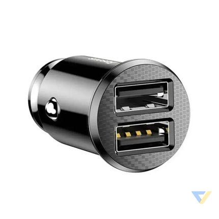 Ładowarka samochodowa Baseus Grain 2x USB 5V 3.1A (czarna) Car chargers