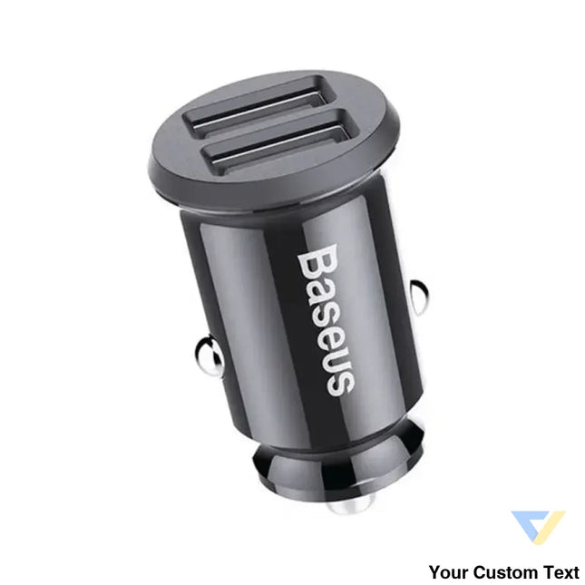 Ładowarka samochodowa Baseus Grain 2x USB 5V 3.1A (czarna) Car chargers