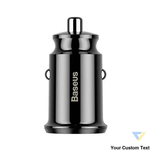 Ładowarka samochodowa Baseus Grain 2x USB 5V 3.1A (czarna) Car chargers