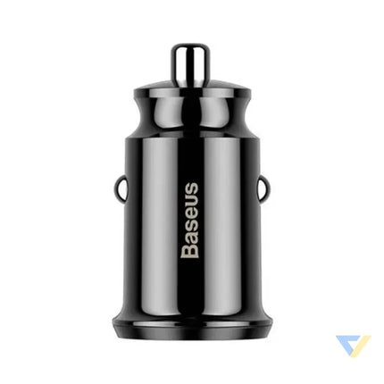 Ładowarka samochodowa Baseus Grain 2x USB 5V 3.1A (czarna) Car chargers
