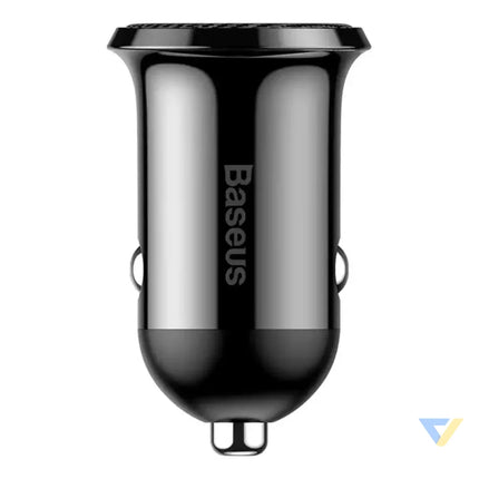 Ładowarka samochodowa Baseus Grain Pro 2x USB 4.8A (czarna) Car chargers