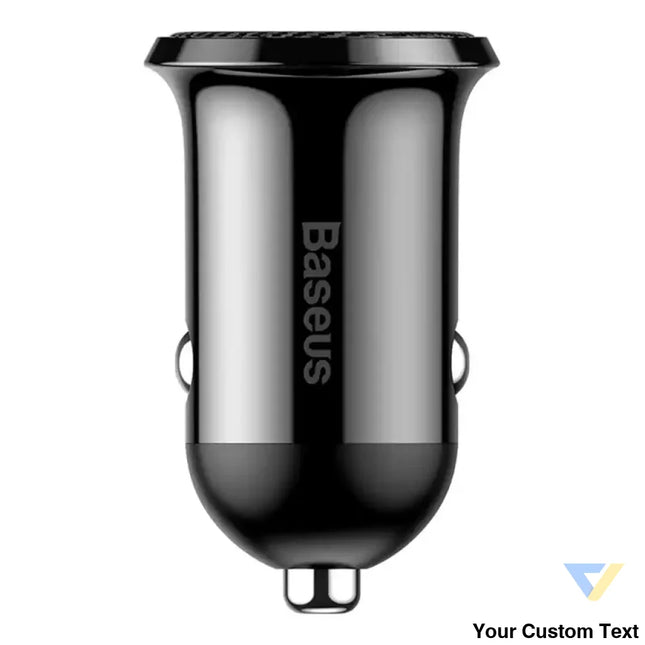 Ładowarka samochodowa Baseus Grain Pro 2x USB 4.8A (czarna) Car chargers
