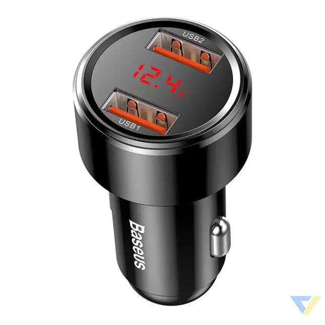 Ładowarka samochodowa Baseus Magic 2x USB QC 3.0 45W (czarna) Car chargers